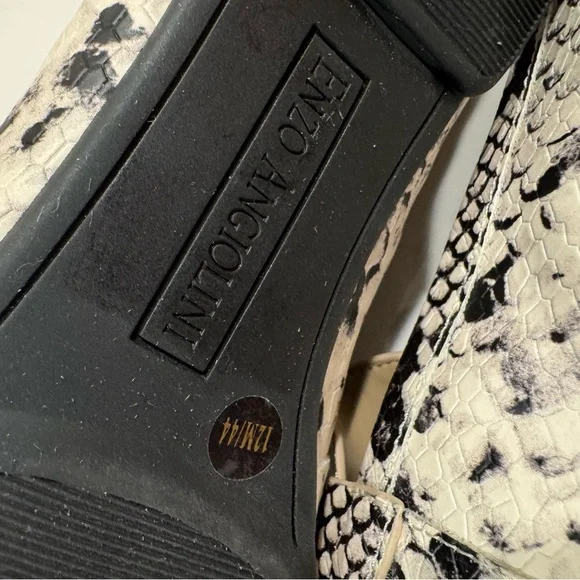 Enzo Angiolini Women's Snakeskin Loafers - Picture 9 of 9